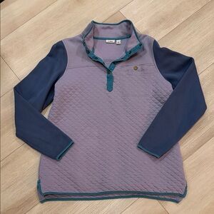 L.L.Bean Women's Quilted Sweatshirt Pullover